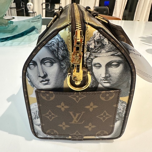 Louis Vuitton  x Fornasetti Speedy Bandouliere 25 tote bag - Picture 8 of 16